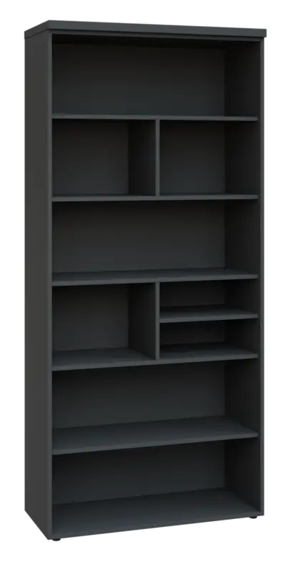 SIN 6 - 10N kancelářská skříň, nika, 2170x1000x400, antracit SIN 6 - 10N kancelářská skříň, nika, 2170x1000x400, antracit